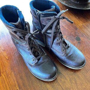 Dromadaris Women's Kara‎ Brown Leather Boots- Size 39
